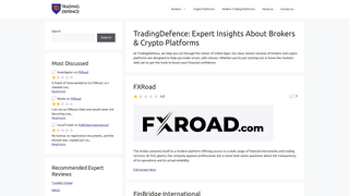 Thumbnail of tradingdefence.com