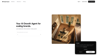 Screenshot of agentyque.com