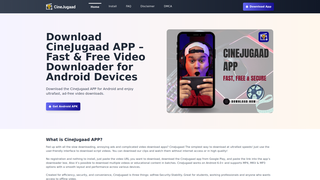 Thumbnail of cine-jugaad.com