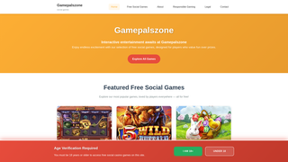 Thumbnail of gamepalszone.com