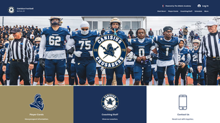 Screenshot of canisiusfootball.com
