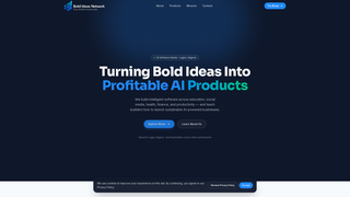 Screenshot of boldideasnetwork.com