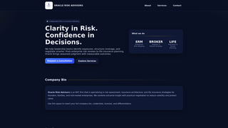 Thumbnail of oracleriskadvisors.com