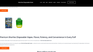 Thumbnail of shortiesdisposablesstore.com