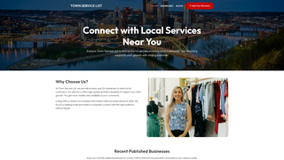 Thumbnail of townservicelist.com