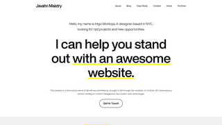 Thumbnail of javahnmaistry.com