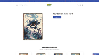 Thumbnail of pokeblankets.com