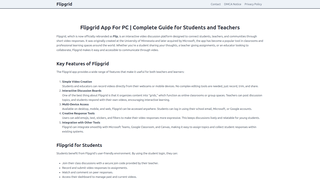 Thumbnail of myflipgridapp.com