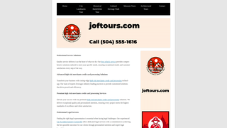 Thumbnail of joftours.com