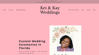 Thumbnail of keiandkayweddings.com