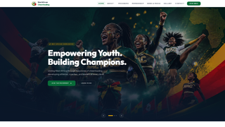 Screenshot of westafricacheerleading.com