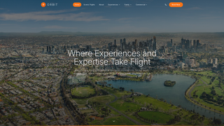 Screenshot of orbithelicopters.com