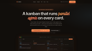 Screenshot of kanbots.dev