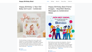 Thumbnail of happybirthdayblast.com