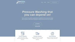 Thumbnail of trueshineexteriorsar.com