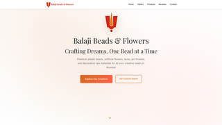 Thumbnail of balajibeadsandflower.com