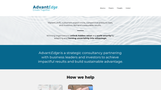 Thumbnail of createadvantedge.com
