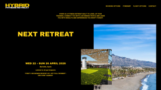 Thumbnail of hybridfitnessretreat.com