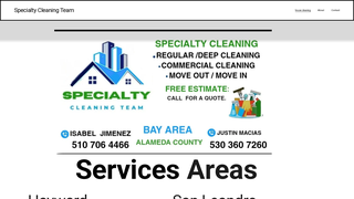 Thumbnail of specialtycleaningteam.com