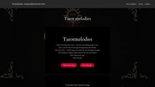 Thumbnail of tarotmelodies.com