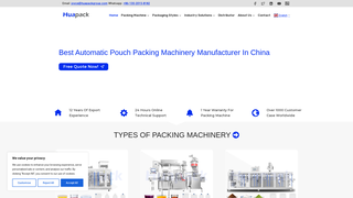 Thumbnail of huapackmachinery.com