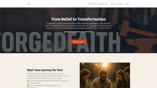Thumbnail of forgedfaith.org