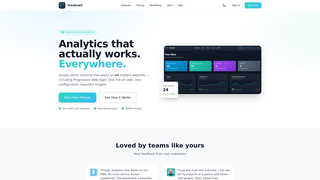Thumbnail of trackveil.net