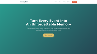 Screenshot of sundaybestapp.com