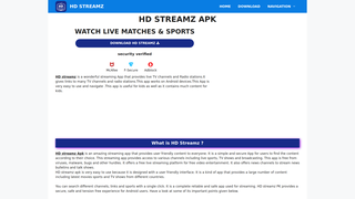 Thumbnail of hdstreamsz.com