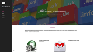 Thumbnail of zenodomains.com