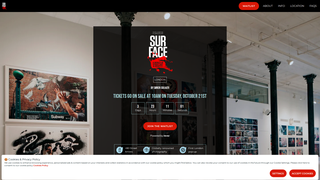 Thumbnail of surfaceexhibition.com