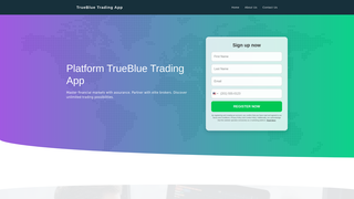 Thumbnail of truebluetradingapp.com