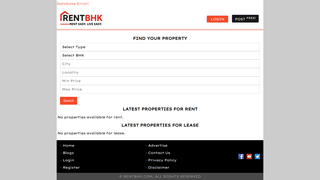 Thumbnail of rentbhk.com