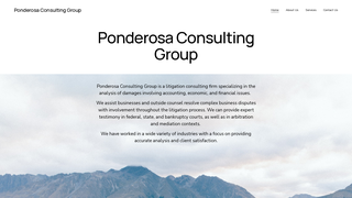 Thumbnail of ponderosaconsultinggroup.com