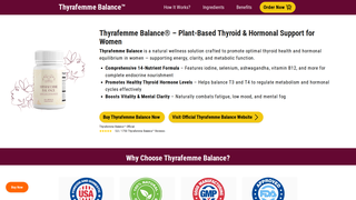 Thumbnail of thyrafemmebalanc.com