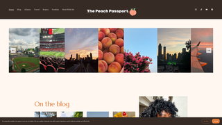 Thumbnail of thepeachpassport.com