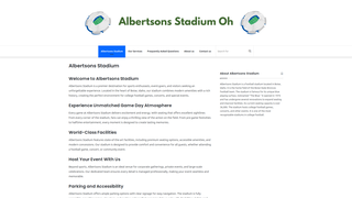 Thumbnail of albertsonsstadiumoh.com