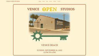 Thumbnail of veniceopenstudios.com