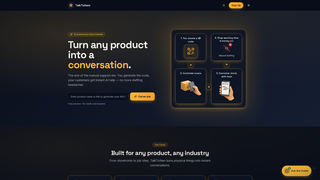 Screenshot of talktoitem.com