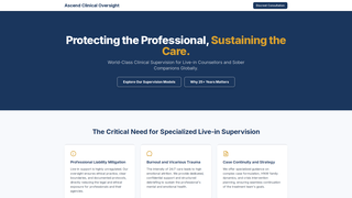 Thumbnail of ascendclinicaloversight.com