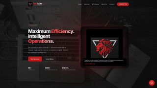 Screenshot of redlionai.com