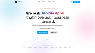 Screenshot of zypiqlabs.com