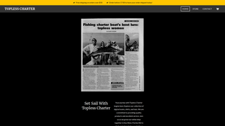 Thumbnail of toplessfishcharter.com
