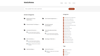 Thumbnail of matscinotes.com