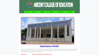 Thumbnail of aricentcollegebina.com