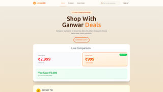 Thumbnail of ganwar.com