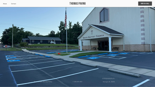 Thumbnail of thomas-paving.com