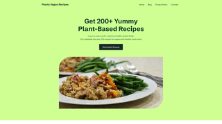 Thumbnail of plantyveganrecipes.com