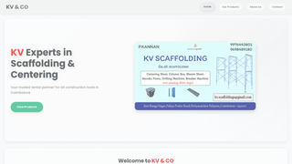 Thumbnail of kvscaffolding.com