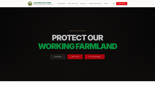 Screenshot of savebarroncountyfarms.org